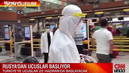 Rusya'dan uçuşlar başlıyor