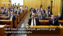 MHP lideri Devlet Bahçeli, partisinin grup toplantısında konuştu