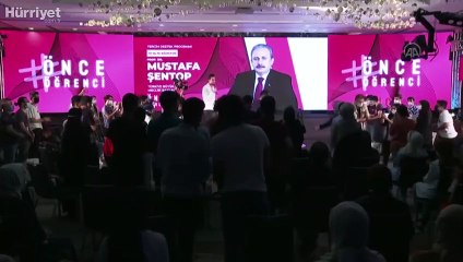 TBMM Başkanı Şentop, Üniversite Tercih Destek Programı'nda konuştu