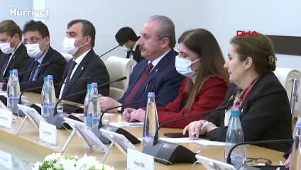 TBMM Başkanı Şentop, Gürcistan Parlamentosu Başkanı Papuashvili ile görüştü