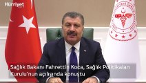 Sağlık Bakanı Fahrettin Koca'dan önemli açıklamalar