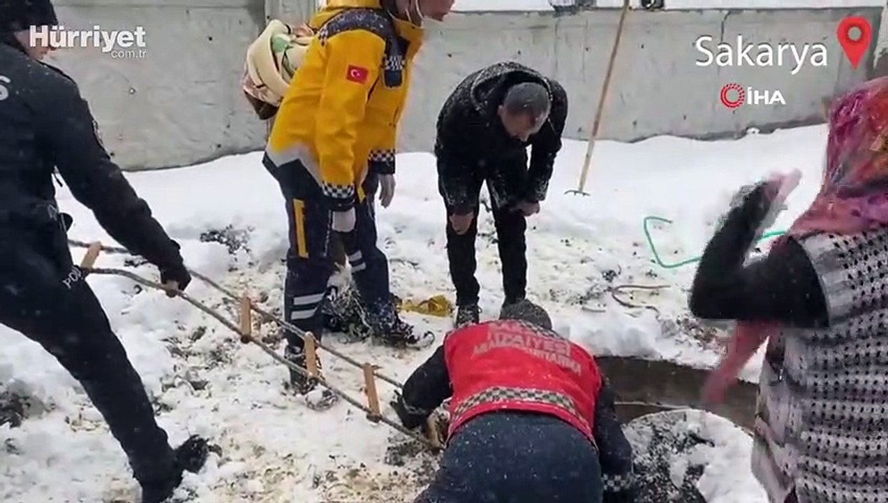4 buçuk yaşındaki çocuk oyun oynarken kuyuya düştü