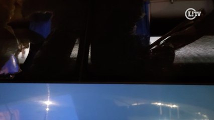 Ônibus do Flamengo é apedrejado na chegada à Neo Química Arena