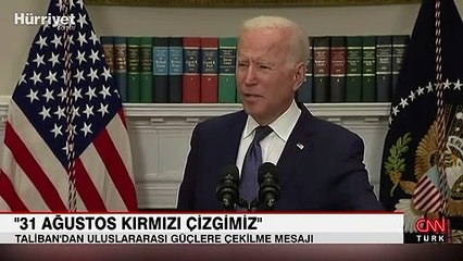 Taliban'dan uluslararası güçlere çekilme mesajı