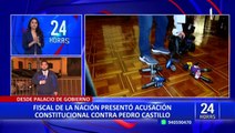 Pedro Castillo: Fiscal de la Nación presenta denuncia constitucional contra el presidente