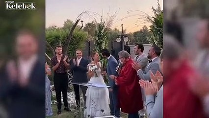 Oyuncu İsmail Ege Şaşmaz ve Hande Ünal evlendi