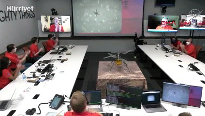 NASA'dan tarihi adım: Mars'ta ilk helikopter uçuşu gerçekleşti