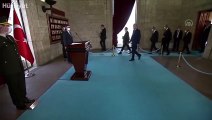 Cumhurbaşkanı Recep Tayyip Erdoğan ve Yüksek Askeri Şura Üyeleri Anıtkabir'i ziyaret etti