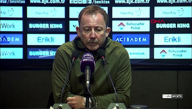 Sergen Yalçın: Halil Umut Meler'i Beşiktaş maçlarında görmek istemiyoruz