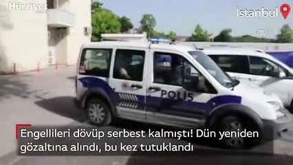 Beykoz'da engellileri darp etmişti, tutuklandı!