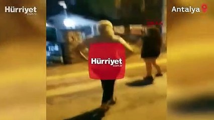 Sitede köpek besleyen aileye silah ve palalı saldırı! O anlar kamerada