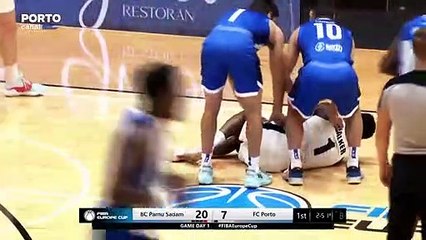 RESUMO BASQUETEBOL PARNU SADAM X FC PORTO