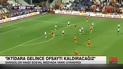 Mustafa Sarıgül'ün 'ofsayt' sözleri gündem oldu! Yıllar önceki açıklamayı hatırlattı