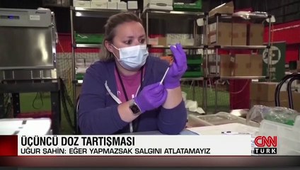 Uğur Şahin'den 3. doz açıklaması