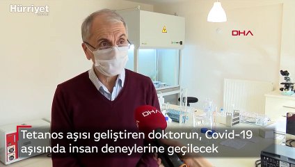 Tetanos aşısı geliştiren doktor Covid-19 aşısında insan deneylerine başlıyor