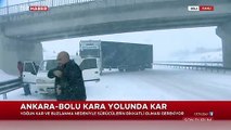 Bursa'yı Ankara'ya bağlayan karayolu trafiğe kapandı