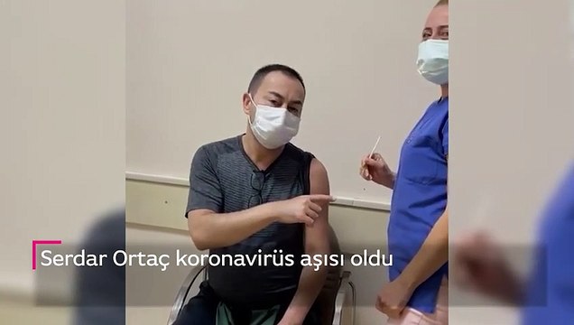 Serdar Ortaç koronavirüs aşısı oldu