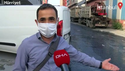İstanbul'da Esenyurt'u 'mavi su' bu kez iş yerlerine doldu