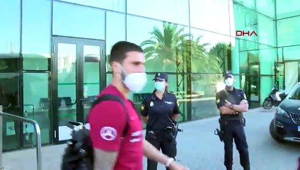 A Milli Futbol Takımı Malaga'ya geldi