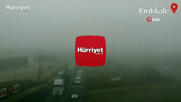 43 ilin geçiş güzergahı 'Kilit kavşak'ta yoğun sis