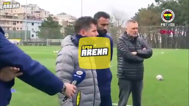Emre Belözoğlu, Fenerbahçe ile ilk antrenmanında