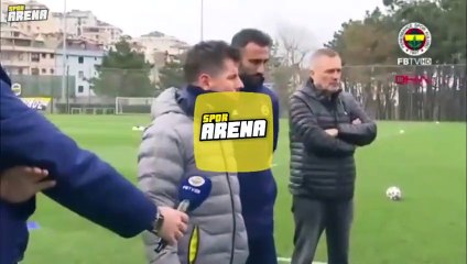 Emre Belözoğlu, Fenerbahçe ile ilk antrenmanında