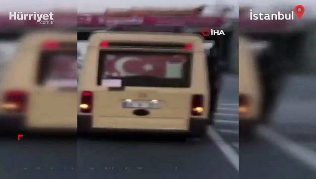 Bağcılar'da yürekleri ağza getiren görüntü