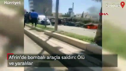 Terör örgütü PKK'dan Afrin'de hain saldırı