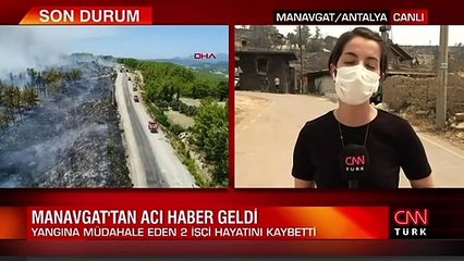 Manavgat'taki yangından acı haber geldi