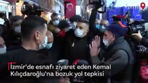 Kemal Kılıçdaroğlu'na esnaftan bozuk yol tepkisi