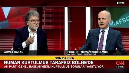 Download Video: AK Parti Genel Başkanvekili Numan Kurtulmuş, CNN Türk canlı yayınında açıklamalarda bulundu