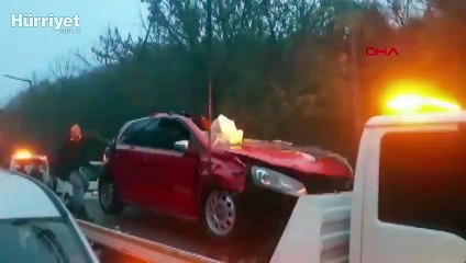 Beykoz'da korkunç kaza! Ağaca çarpan sürücü öldü, yolcu ağır yaralandı