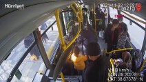 Otobüste rahatsızlanan yolcuyu güzergahını değiştirip hastaneye yetiştirdi