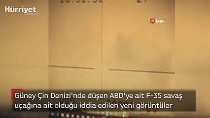 ABD’ye ait F-35 savaş uçağına ait olduğu iddia edilen yeni görüntüler