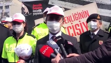 Vali İlhami Aktaş yola "kırmızı" çizgi çekti