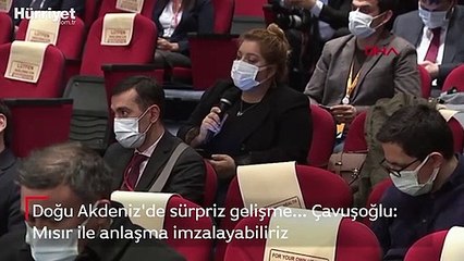 Bakan Çavuşoğlu: Mısır ile anlaşma imzalayabiliriz