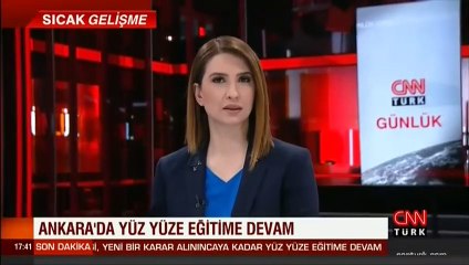 Ankara'da yüz yüze eğitim kararı