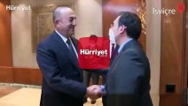 Dışişleri Bakanı Çavuşoğlu, İspanyol mevkidaşı Albares ile görüştü