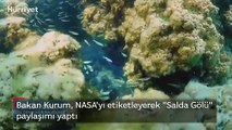 Bakan Kurum, NASA'yı etiketleyerek 