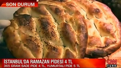 İstanbul'da Ramazan pidesinin fiyatı belli oldu