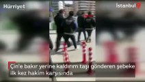 Çin'e bakır yerine kaldırım taşı gönderen şebeke ilk kez hakim karşısında