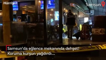 Samsun'da eğlence mekanında silahlı kavga: 2 ölü