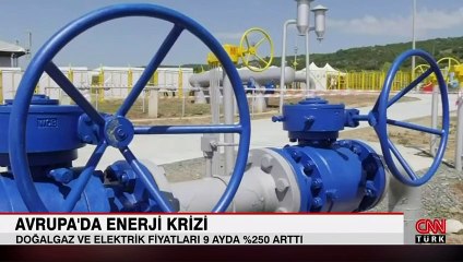 Avrupa'da enerji krizi