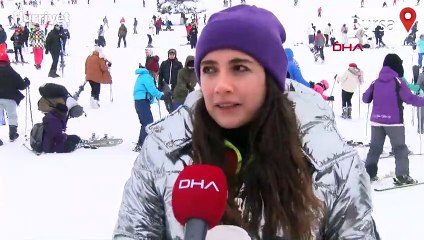 Uludağ'da kar kalınlığı 1 metreye ulaştı