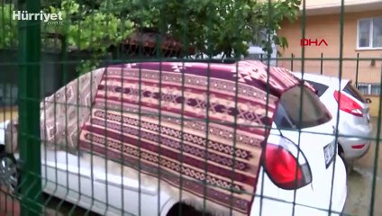 Anadolu Yakası'nda doluya karşı halılı bataniyeli önlem