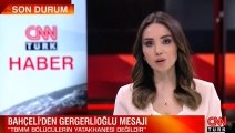 MHP lider Devlet Bahçeli'den Gergerlioğlu açıklaması