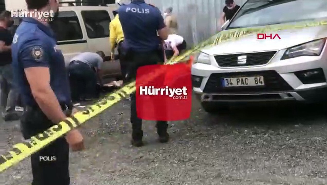 Bakırköy Adliyesi karşısındaki otoparkta silahl...