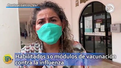Habilitados 10 módulos de vacunación contra la influenza