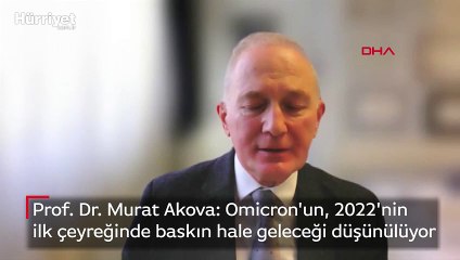 Omicron'un, 2022'nin ilk çeyreğinde baskın hale geleceği düşünülüyor