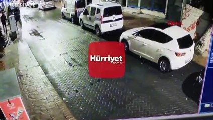 Beyoğlu'nda işyerini böyle kurşunladılar